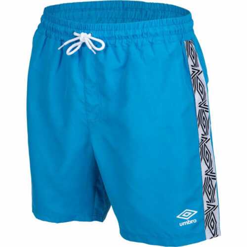 Umbro TAPED SWIM SHORT modrá L - Pánské plavecké šortky Umbro