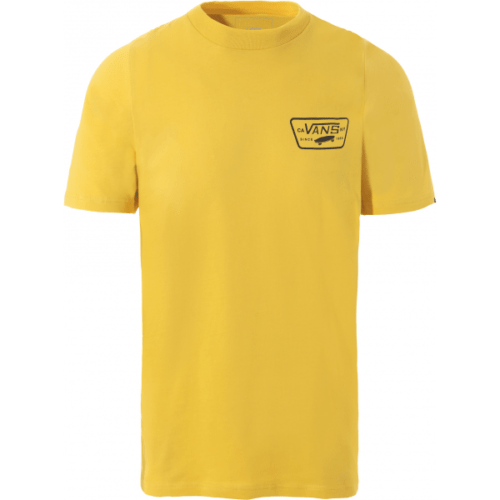Vans MN FULL PATCH BACK SS žlutá XL - Pánské tričko Vans