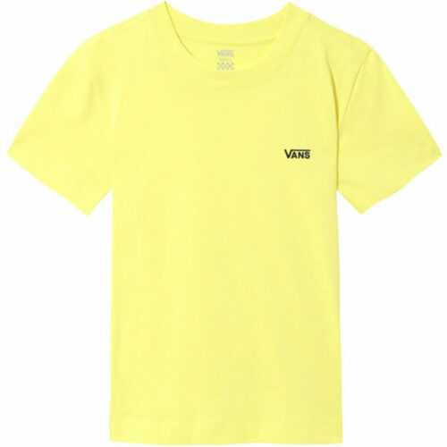 Vans WM JUNIOR V BOXY žlutá M - Dámské tričko Vans