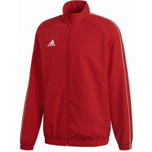adidas CORE18 PRE JKT červená M - Sportovní pánská bunda adidas