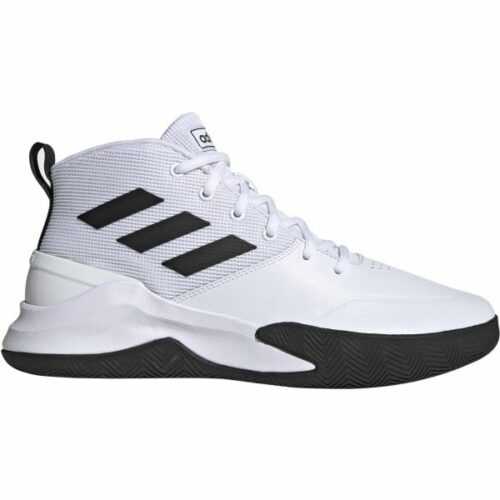 adidas OWNTHEGAME bílá 11.5 - Pánská basketbalová obuv adidas