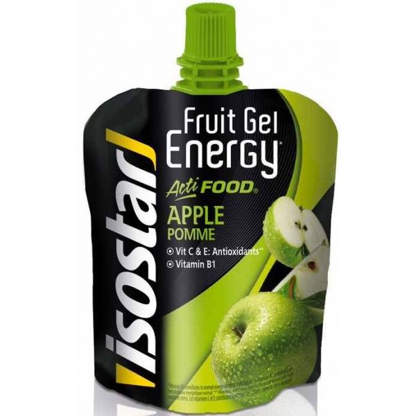 Isostar ENERGY GEL JABLKO 90G NS - Energetický gel s kousky ovoce Isostar
