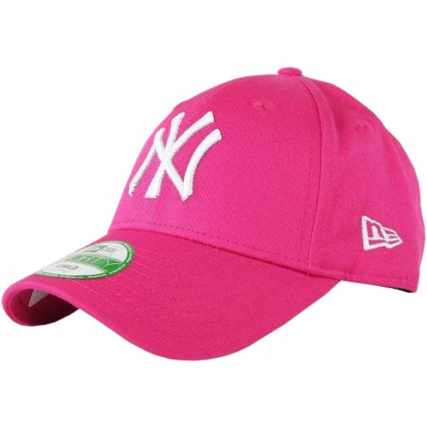 New Era 9FORTY KID MLB LEAGUE BASIC NEYYAN LS růžová - Dívčí klubová kšiltovka New Era