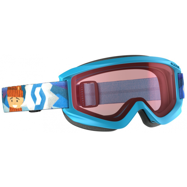 Scott JR AGENT AMPLIFIER modrá NS - Dětské lyžařské brýle Scott