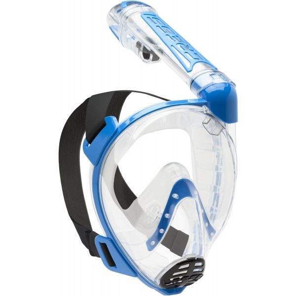 Cressi DUKE modrá S/M - Celoobličejová šnorchlovací maska Cressi