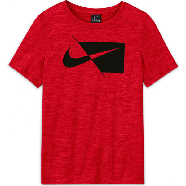 Nike DRY HBR SS TOP B XL - Chlapecké tréninkové tričko Nike
