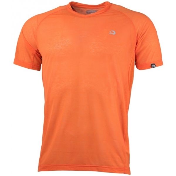 Northfinder VICENTE oranžová S - Pánské tričko Northfinder