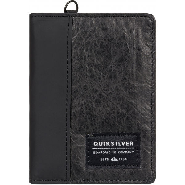 Quiksilver BLACKWINE/S černá - Pánské pouzdro/peněženka Quiksilver