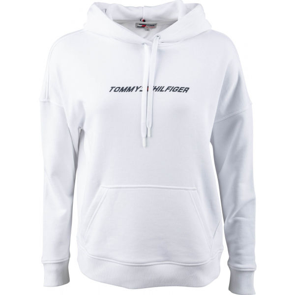 Tommy Hilfiger RELAXED GRAPHIC HOODIE LS M - Dámská mikina Tommy Hilfiger