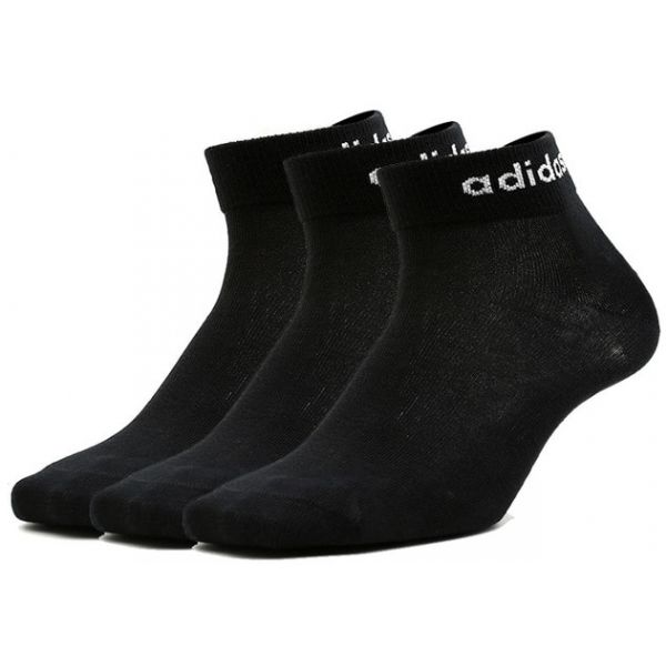 adidas BS ANKLE 3PP černá 39 - 42 - Set ponožek adidas