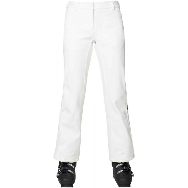Rossignol SKI SOFTSHELL W bílá XL - Dámské lyžařské kalhoty Rossignol