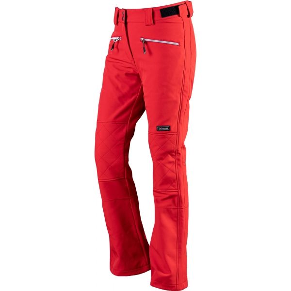 TRIMM VASANA červená XXL - Dámské softshellové lyžařské kalhoty TRIMM