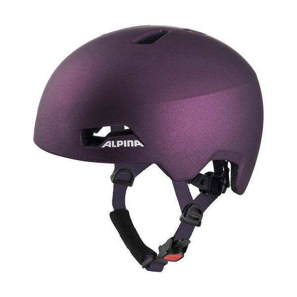 Alpina Sports HACKNEY fialová (47 - 51) - Dětská cyklistická helma Alpina Sports