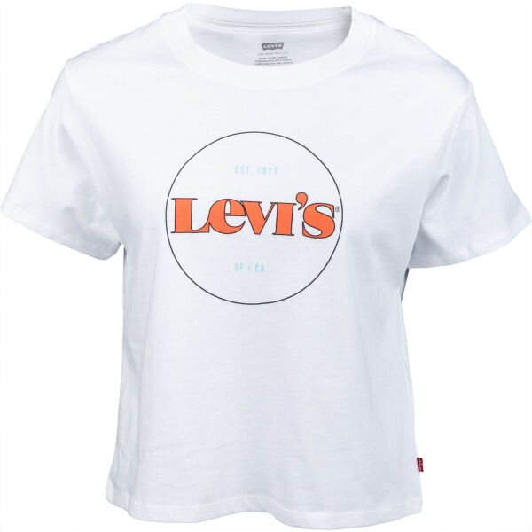 Levi's GRAPHIC VARSITY TEE NEW CIRCLE XS - Dámské tričko Levi's