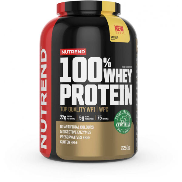 Nutrend 100% WHEY PROTEIN 2250 g VANILKA - Protein Nutrend