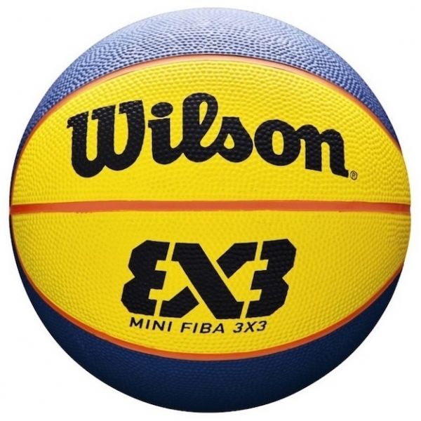 Wilson FIBA 3X3 MINI RUBBER BSKT 3 - Mini basketbalový míč Wilson