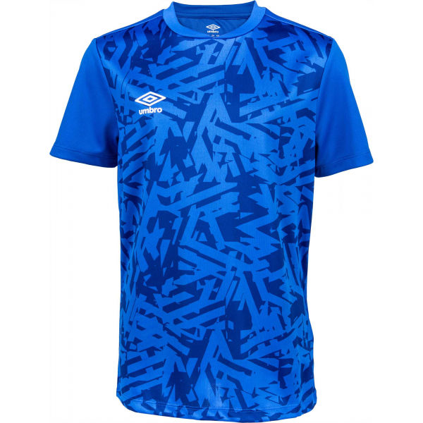 Umbro SHATTERED JERSEY modrá XL - Chlapecké sportovní triko Umbro