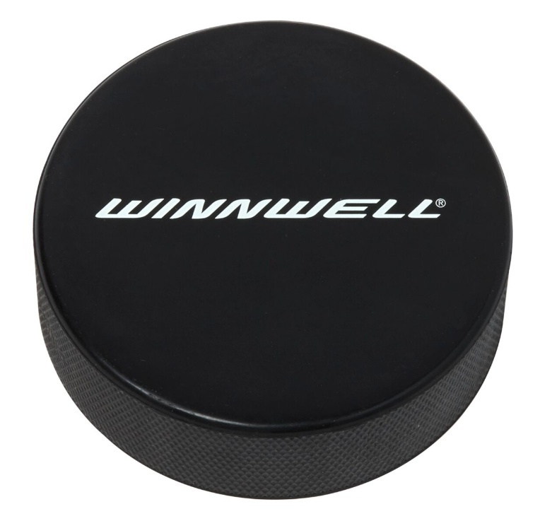 Winnwell Hokejový puk Winnwell černý oficiální s logem