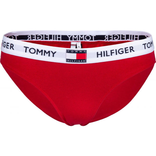 Tommy Hilfiger BIKINI červená XS - Dámské kalhotky Tommy Hilfiger