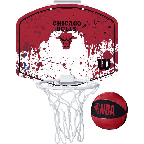 Wilson NBA MINI HOOP BULLS UNI - Mini basketbalový koš Wilson