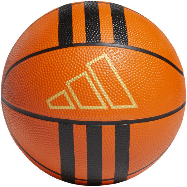 adidas 3-STRIPES RUBBER MINI 3 - Mini basketbalový míč adidas