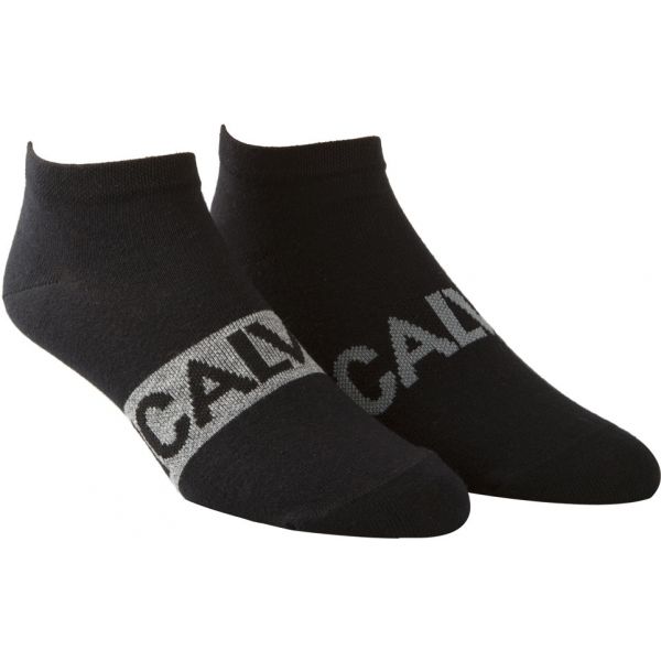 Calvin Klein 2PK INTENSE POWER černá S/M - Unisexové ponožky Calvin Klein