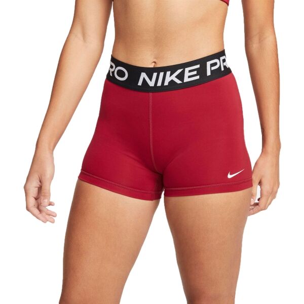 Nike NP 365 SHORT 3" Červená XS - Dámské sportovní šortky Nike