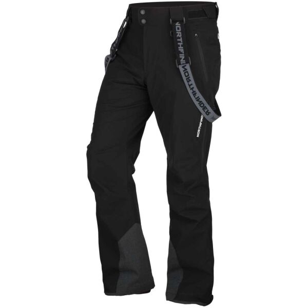 Northfinder MALAKI Černá XL - Pánské lyžařské kalhoty Northfinder
