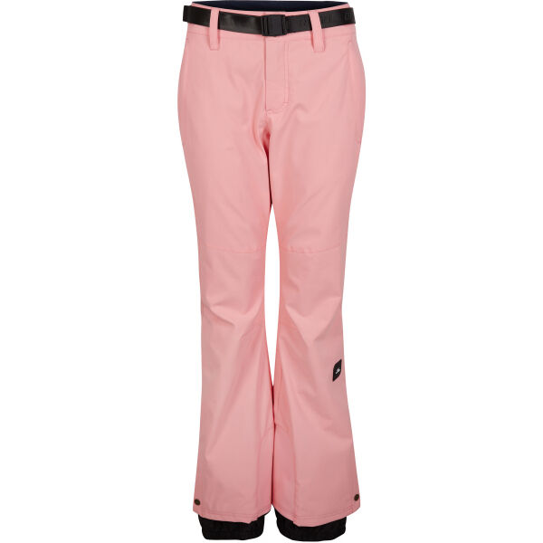 O'Neill STAR SLIM PANTS Růžová L - Dámské lyžařské/snowboardové kalhoty O'Neill