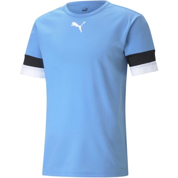 Puma TEAMRISE Jersey Světle modrá XL - Pánské fotbalové triko Puma