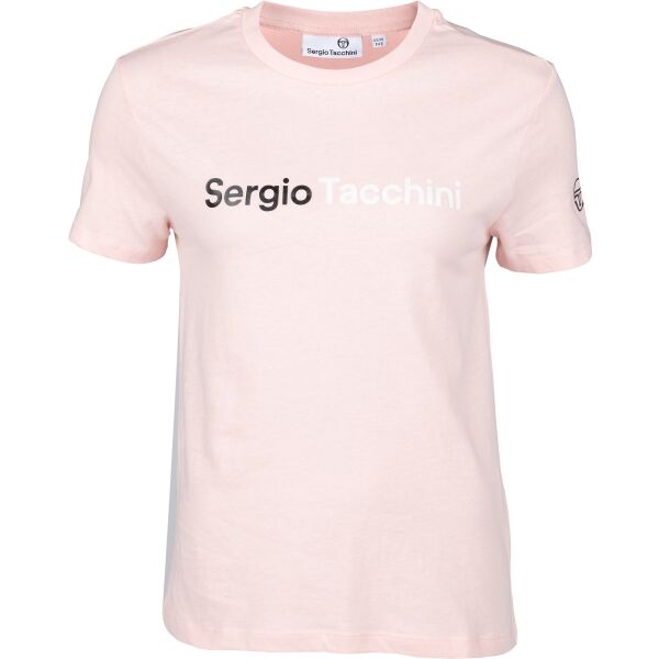 Sergio Tacchini ROBIN WOMAN Růžová S - Dámské tričko Sergio Tacchini