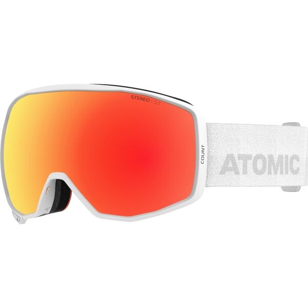 Atomic COUNT STEREO Bílá 44 - Lyžařské brýle Atomic