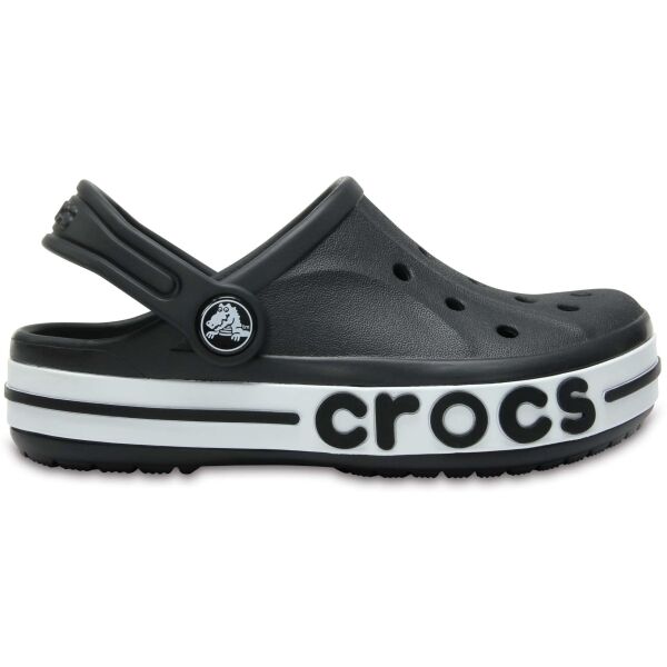 Crocs BAYABAND CLOG K Černá C10 - Dětské pantofle Crocs