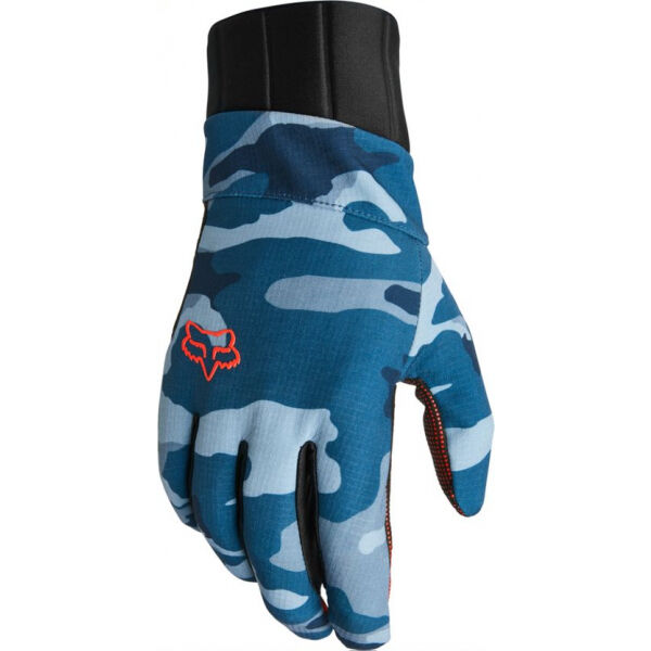 Fox DEFEND PRO FIRE Modrá L - Zateplené rukavice na kolo Fox