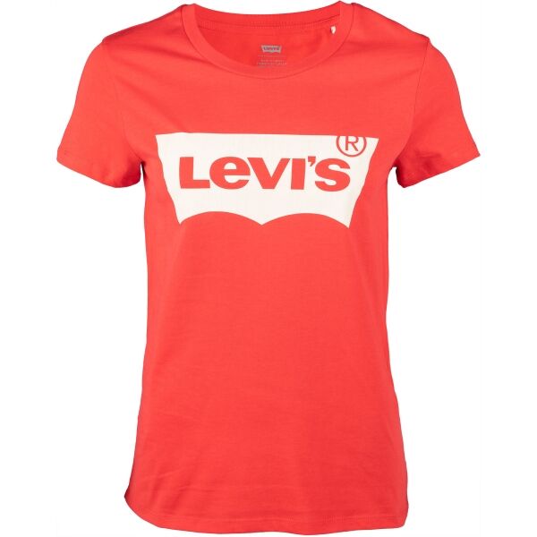 Levi's CORE THE PERFECT TEE Červená M - Dámské tričko Levi's