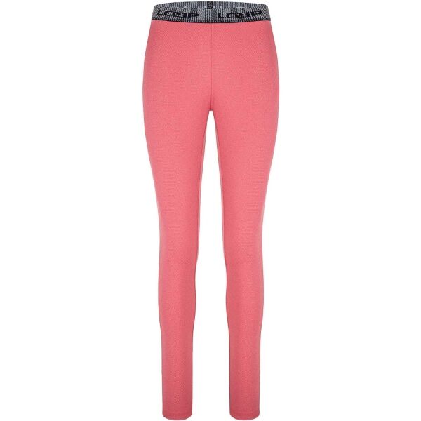 Loap PERLA Růžová XL - Dámské termo kalhoty Loap