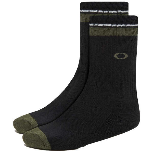 Oakley ESSENTIAL SOCKS (3 PCS) Černá L - Ponožky Oakley