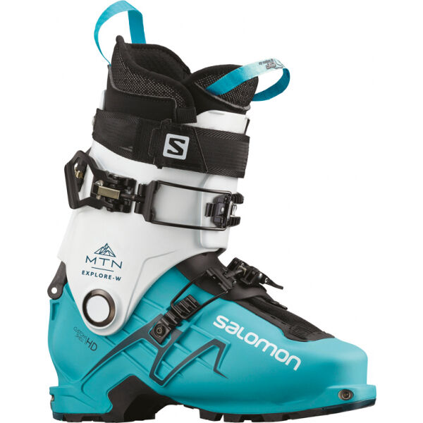 Salomon MTN EXPLORE 90 W Světle modrá 23-23.5 - Dámské skialpové boty Salomon