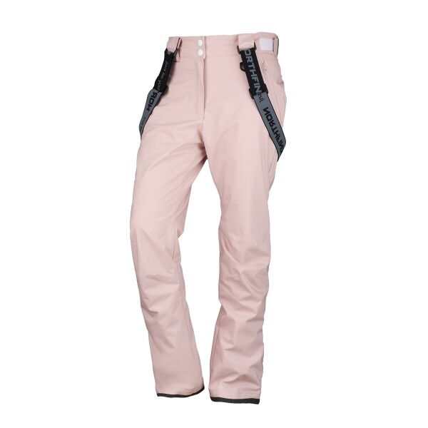 Northfinder AMELIE Růžová XL - Dámské lyžařské kalhoty Northfinder
