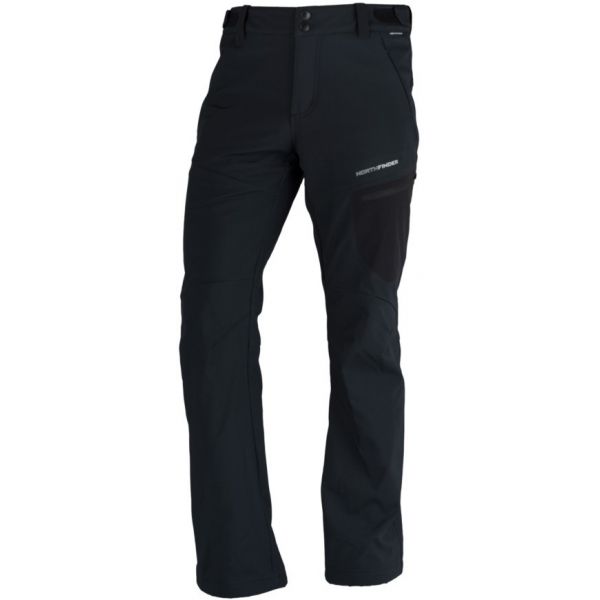 Northfinder GINEMON černá XXL - Pánské softshellové kalhoty Northfinder