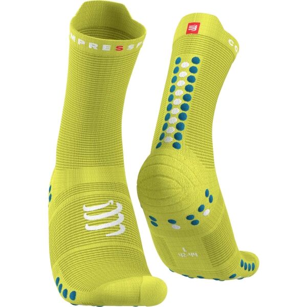 Compressport PRO RACING SOCKS V4.0 RUN HIGH Běžecké ponožky