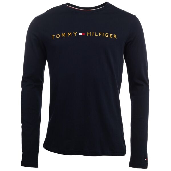 Tommy Hilfiger TOMMY ORIGINAL-CN LS TEE LOGO Pánské triko s dlouhým rukávem