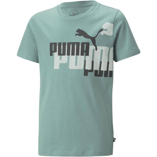 Puma ESS+ LOGO POWER TEE B ADRIATIC Pánské tričko