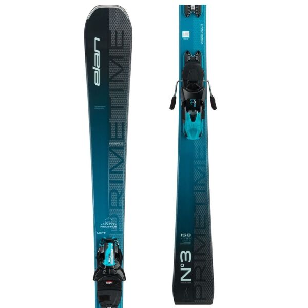 Elan PRIMETIME N°3 W PS + EL 10 GW Dámské sjezdové lyže